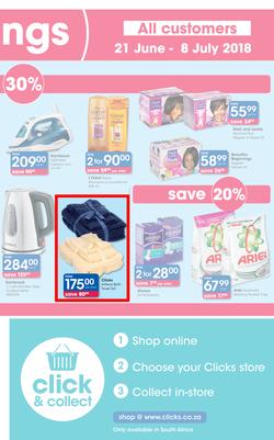 Clicks : You Pay Less (21 June - 22 July 2018), page 3