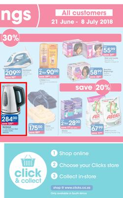 Clicks : You Pay Less (21 June - 22 July 2018), page 3
