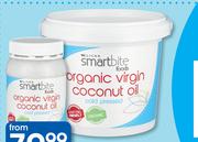 Clicks Smartbite Foods Organic Virgin Coconut Oil-1Ltr Each