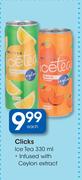 Clicks Ice Tea-330ml Each