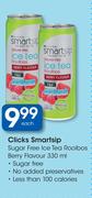 Clicks Smartsip Sugar Free Ice Tea Rooibos Berry Flavour-330ml Each