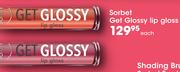 Sorbet Get Glossy Lip Gloss-Eah