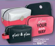Sorbet Toiletry & Cosmetics Bags-Each