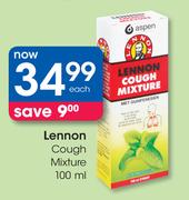 Lennon Cough Mixture-100ml Each