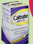 Caltrate 600 + D 30 Tablets-Per Pack