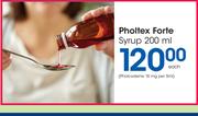 Pholtex Forte Syrup-200ml Each