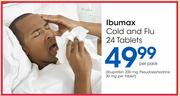 Ibumax Cold & Flu 24 Tablets-Per Pack