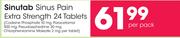 Sinutab Sinus Pain Extra Strength 24 Tablets-Per Pack