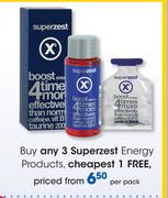 Superzest Energy Products-Per Pack