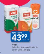 Vital Slected Immune Products