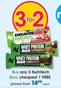 Nutritech Bars-Each