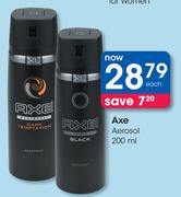 Axe Aerosol-200ml Each