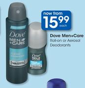 Dove Men+Care Roll-On Or Aerosol Deodorants-Each