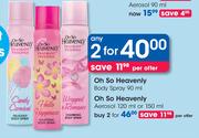 Oh So Heavenly Body Spray-2x90ml Per Offer