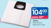 Clicks Mechanical Bathroom Scale-Each