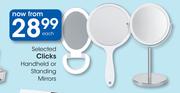 Clicks Handheld Or Standing Mirrors-Each