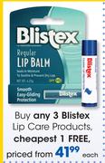 Blistex Lip Care Products-Each