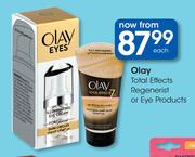 Olay Total Effects Regenerist Or Eye Products-Each
