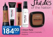 L’Oreal Paris Infallible Colours Cosmetic Products-Each