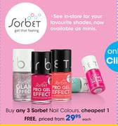 Sorbet Nail Colours-Each