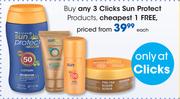 Clicks Sun Protect Products-Each
