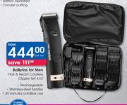 Babyliss For Men Hair & Beard Cordless Clipper Set E707