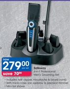 Safeway 6 In 1 Professional Men's Grooming Set-Per Set