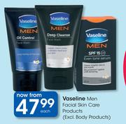 Vaseline Facial Skin Care Products-Each