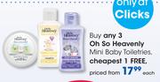 Oh So Heavenly Mini Baby Toiletries-Each