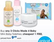 Clicks Made 4 Baby Mini Baby Toiletries-Each