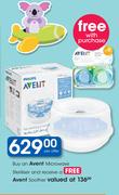Avent Microwave Steriliser And A Avent Soother-Per Offer