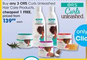 ORS Curls Unleashed Hair Care Products-Each