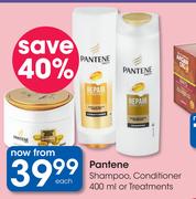 Pantene Shampoo, Conditioner Treatments-400ml Each