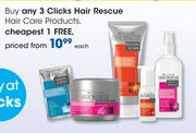 Clicks Hair Rescue Hair Care Products-Each