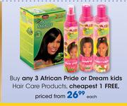African Pride Or Dream Kids Hair Care Products-Each