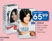 Clairol Nice'n Easy Hair Colour Or Root Touch Up-Each