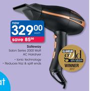 Safeway 2000 Watt Prostyle Hairdryer-Each