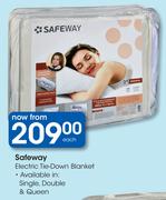 Safeway Electric Tie Down Blanket-Each