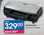 Kambrook sandwich press 2025