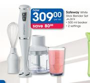 Safeway White Stick Blender Set JA-2874-Per Set