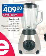 Kambrook 500 Watt Glass Jug Blender-Each