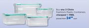 Clicks Freshlock Plastic Containers-Each