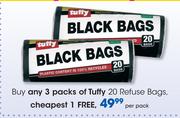 Tuffy 20 Refuse Bags-Per Pack