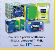 Kleenex Tissues-Per Pack