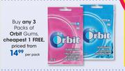Orbit Gums-Per Pack