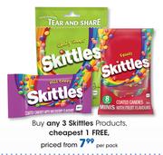 Skittles Products-Per Pack