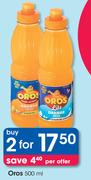 Oros-2 x 500ml