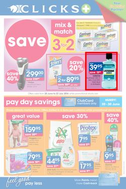 Clicks : Feel Good Pay Less (20 Jun - 22 Jul 2014), page 1