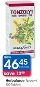 Herbaforce Tonzolyt Tablets-100's
