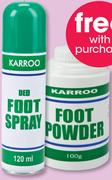 Karroo Foot Spray-120ml Each